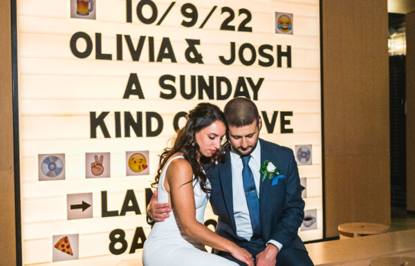 This Couple Had 17 Cakes as Centerpieces for Their Asbury Hotel Wedding