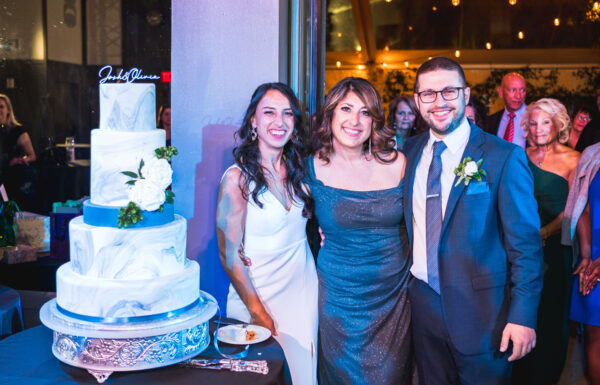 This Couple Had 17 Cakes as Centerpieces for Their Asbury Hotel Wedding