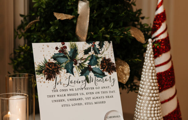 A Christmas-Inspired Celebration With a Milk-and-Cookies Bar