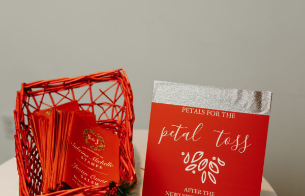 A Christmas-Inspired Celebration With a Milk-and-Cookies Bar