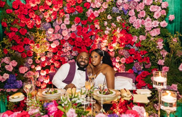 Jewel Tones & Extravagant Flowers Made This Park Chateau Wedding So Luxe