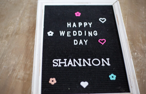 The Grounds Sparkled With a Layer of Snow at This Wedding