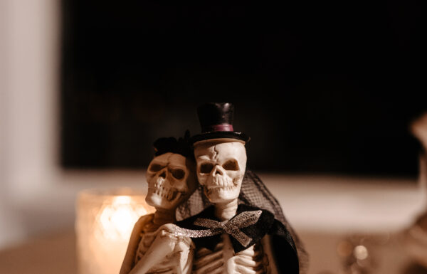 A Halloween Wedding With Just the Right Amount of Spooky Flair