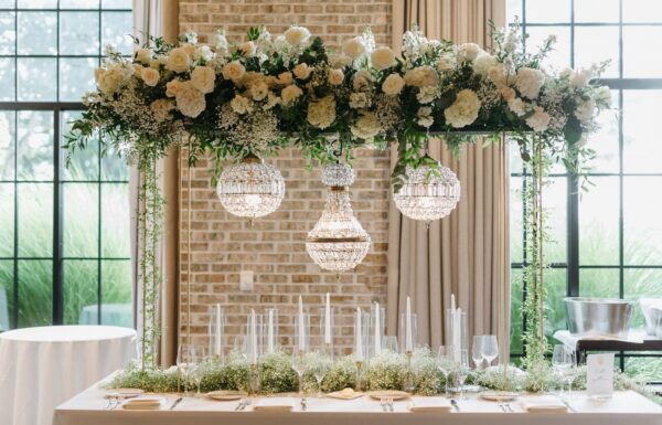 A Romantic Natirar Wedding With Overflowing White Roses
