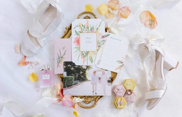 A Tropical Vibe Wedding Filled With Yellow, Orange and Pink Florals