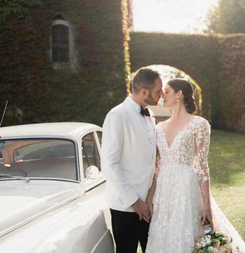 The wedding of Justin Alexander Warshaw’s Wedding Inspired His New Gown Collection