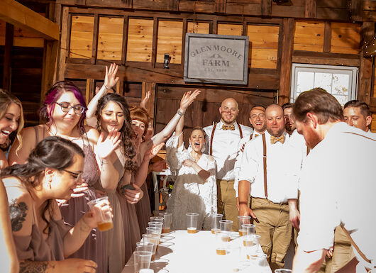 Food Trucks, Local Craft Beer And Barnyard Animals at This Farm Wedding