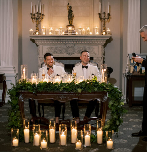 The wedding of Tree Floral Designs at This Black-Tie Wedding at Park Savoy Estate