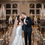 The wedding of A Black-Tie Winter Wedding of Timeless Elegance A wedding at the Estate at Florentine Gardens. Gallery 3