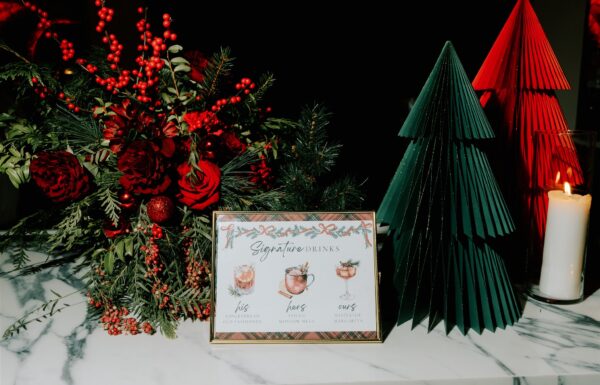 The wedding of A Christmas-Themed Wedding With Timeless Holiday Charm A Christmas-themed wedding at TillingHouse in New Jersey. Gallery 1