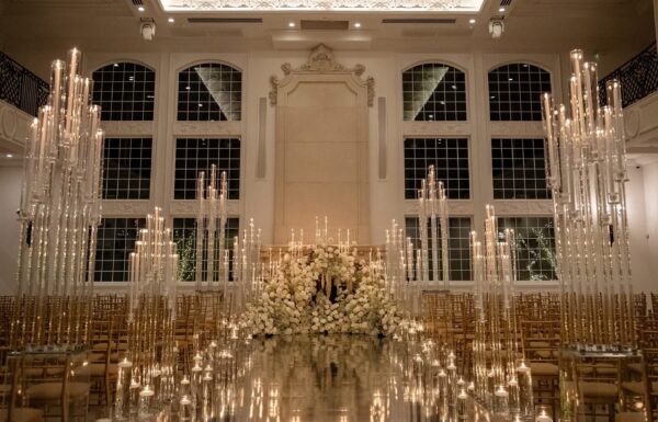 A wedding at the Estate at Florentine Gardens.