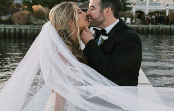 High School Sweethearts Tie the Knot in a Minimalist Coastal-Chic Wedding