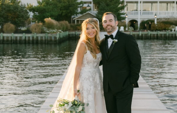 High School Sweethearts Tie the Knot in a Minimalist Coastal-Chic Wedding