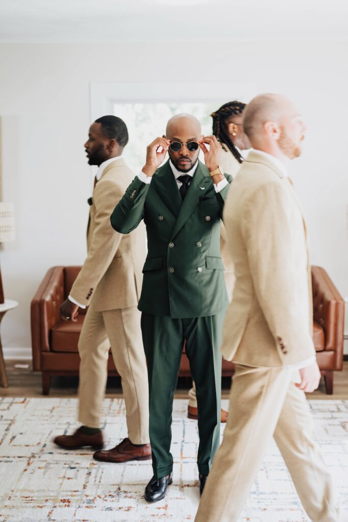 An elegant wedding at Perona Farms in Andover, New Jersey.