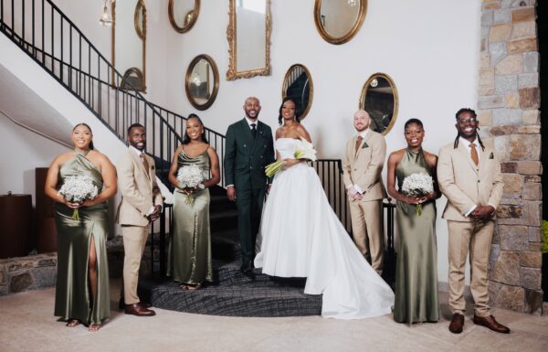 An elegant wedding at Perona Farms in Andover, New Jersey.