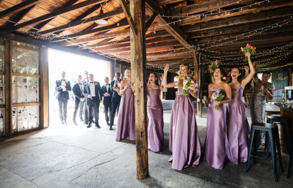 A Farm on Main wedding.