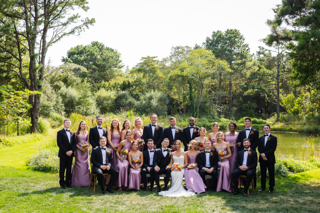 A Farm on Main wedding.