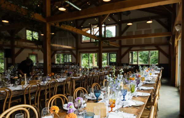 A Farm on Main wedding.