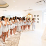 The wedding of A Timeless Summer Wedding For This Bride Whose Family Owns Crystal Plaza An elaborate Crystal Plaza wedding in Livingston, New Jersey. Gallery 3
