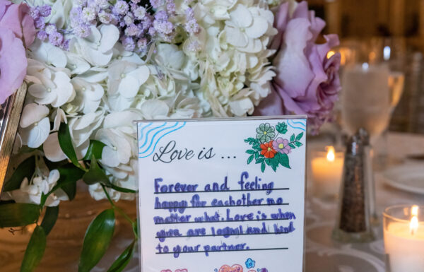 A wedding at The Venetian.