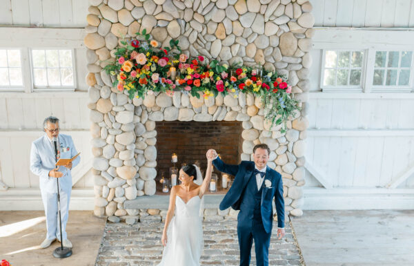 A wedding at Bonnet Island Estate.