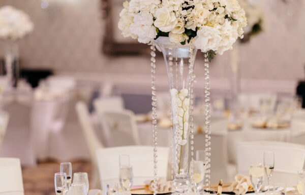 A Crystal Ballroom wedding.