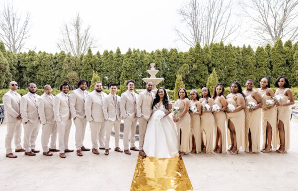 A Crystal Ballroom wedding.