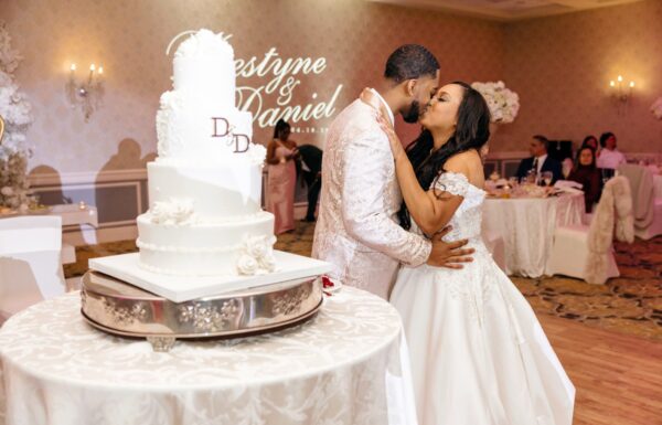 A Crystal Ballroom wedding.
