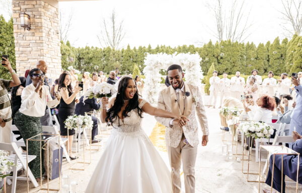 A Crystal Ballroom wedding.