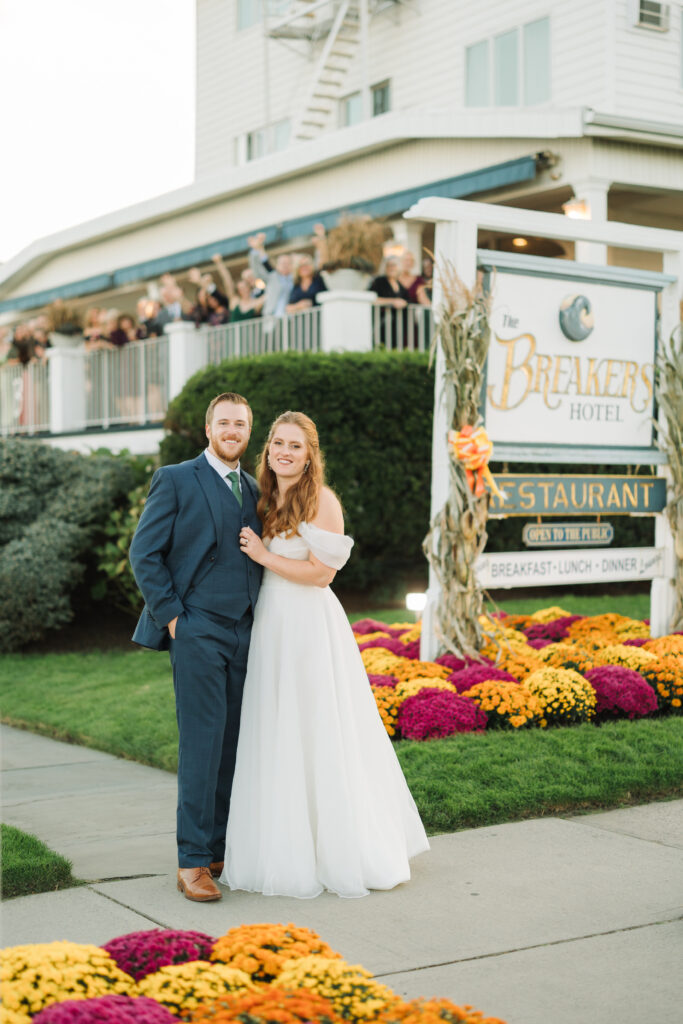A wedding at Breakers on the Ocean.