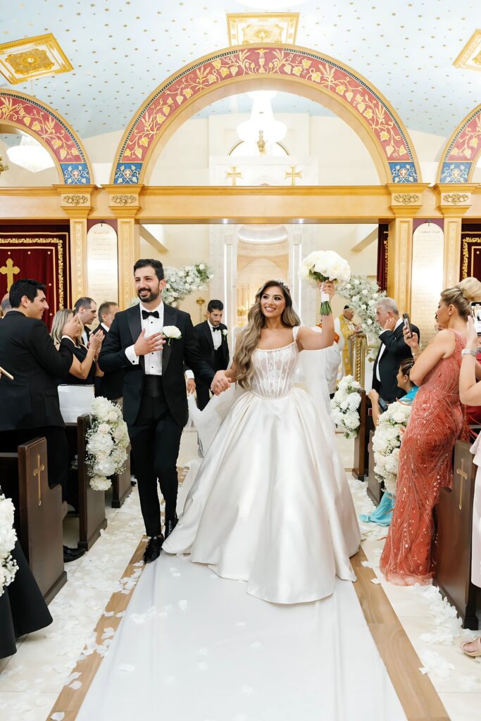 A wedding at the Legacy Castle in NJ.