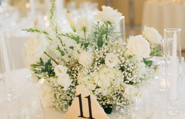 A wedding at Stone House.