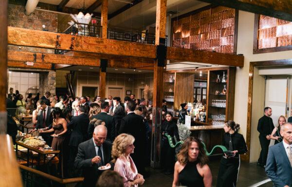 A wedding at Stone House.