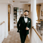 The wedding of Tons of Warm Candlelight & All-White Florals at This Cozy Winter Wedding at Olde Mill Inn A wedding at the Olde Mill Inn in Basking Ridge, New Jersey. Gallery 3