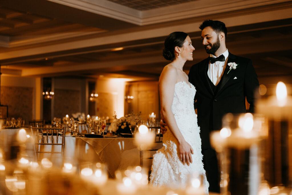 A wedding at the Olde Mill Inn in Basking Ridge, New Jersey.