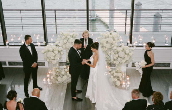 A wedding at Hudson House in New Jersey.