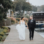 ‘The Parent Trap’ Vibes Inspired Their Lake Mohawk Country Club Wedding