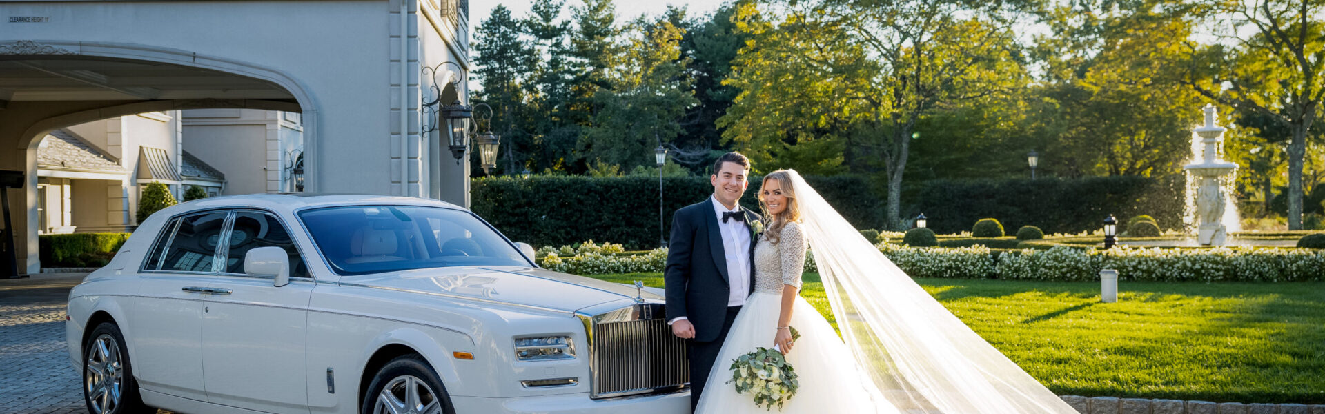 High School Sweethearts Go Glam at Their Park Château Wedding