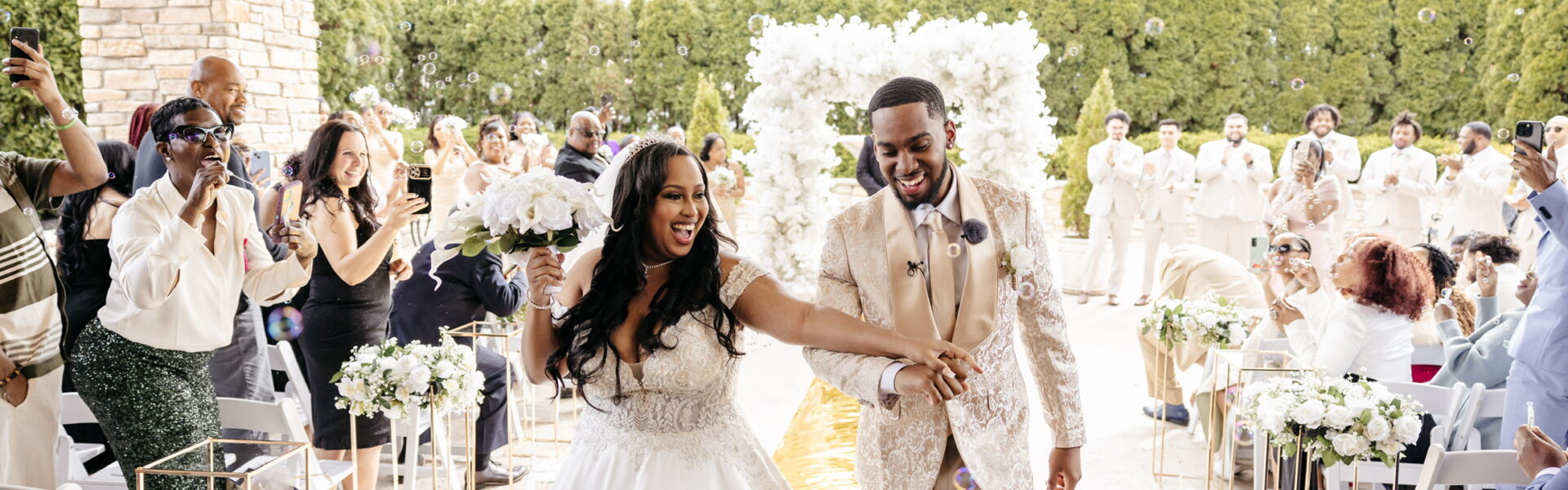 The First Venue They Toured Was The Perfect One For Their ‘Royal Elegance’ Wedding