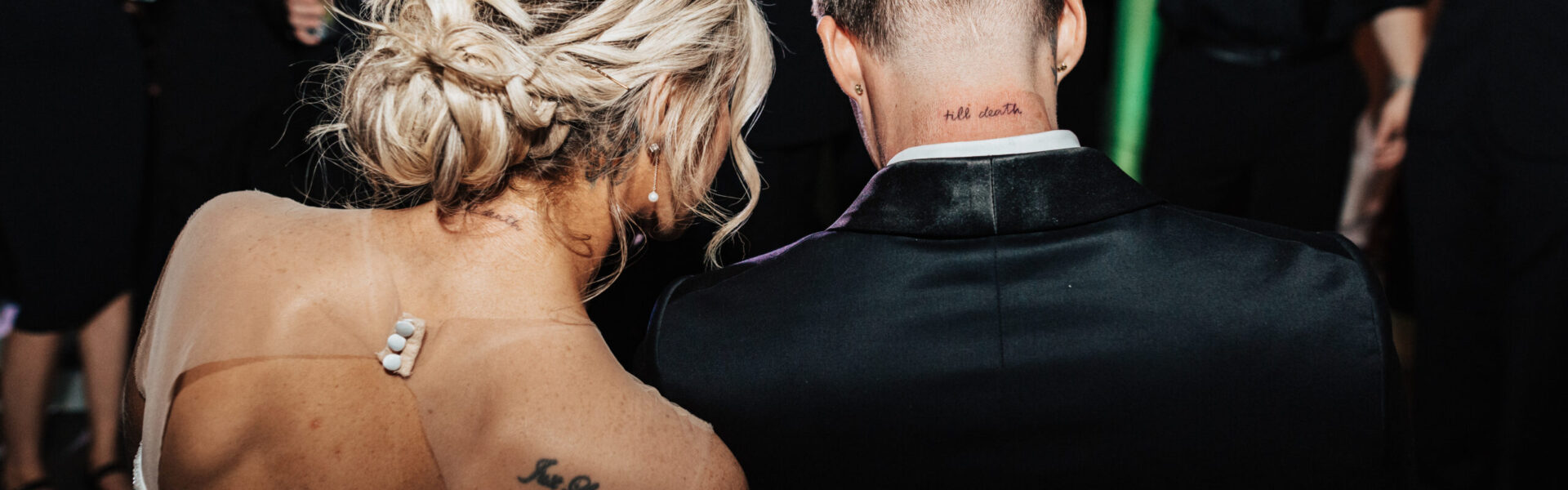 An Asbury Park Wedding Where Guests (and the Bride and Groom!) Got Custom Tattoos