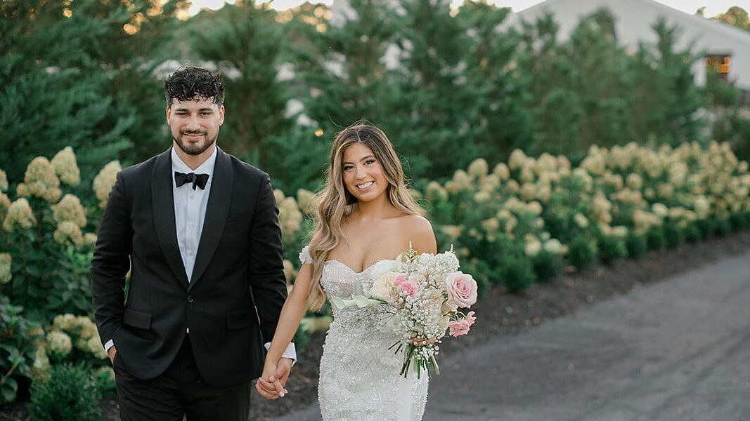 Pink, Gold and Plenty of Style at This Renault Winery Wedding