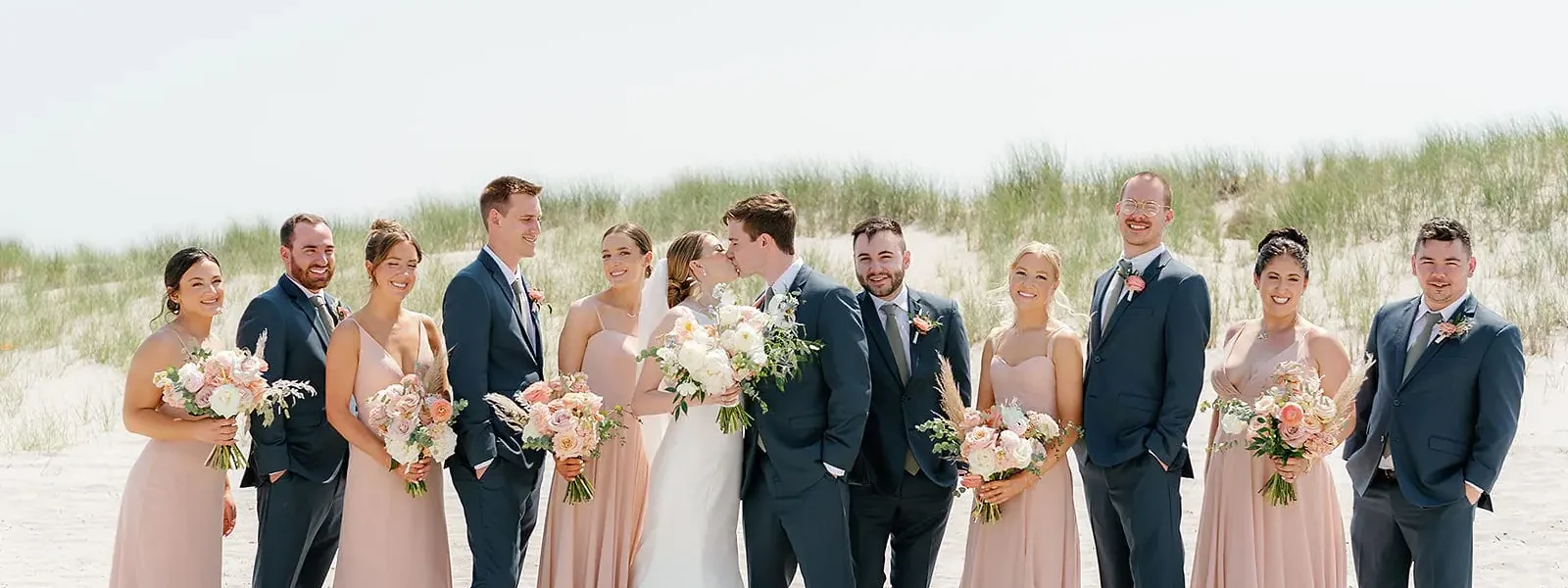 A Dreamy Waterfront Wedding With Sunset Details