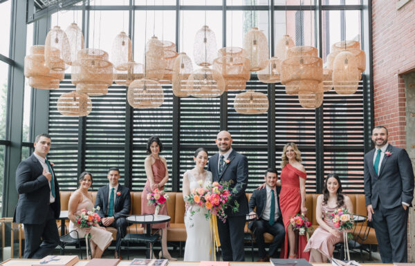 Vibrant Murals & Disco Balls at This Asbury Park Wedding