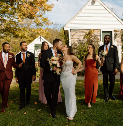 The wedding of Wildflower Elegance, Apple Cider Donuts & an Espresso Martini Moment at Johnson’s Locust Hall Farm A rustic wedding at Johnson's Locust Hall Farm in NJ.