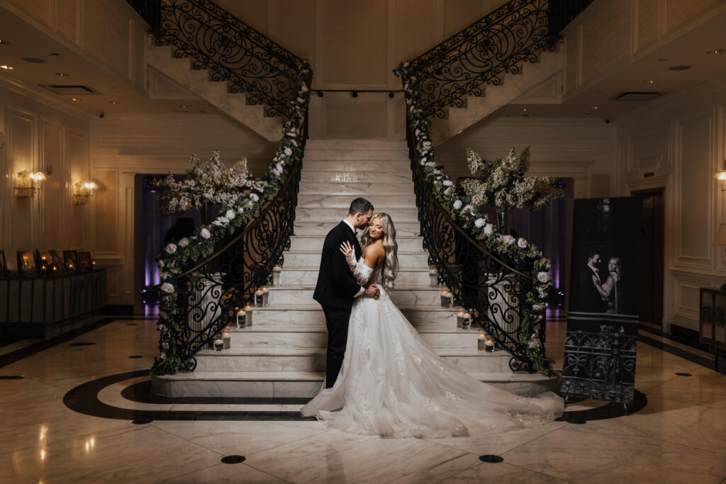 Ballroom wedding at the Meadow Wood in Randolph, New Jersey.