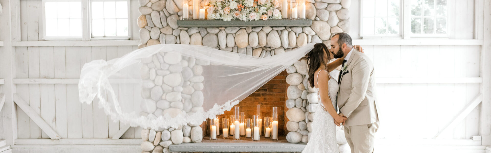 A Coastal Wedding Featuring an Oyster Shell Seating Chart