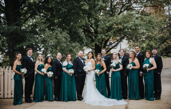 ‘The Parent Trap’ Vibes Inspired Their Lake Mohawk Country Club Wedding