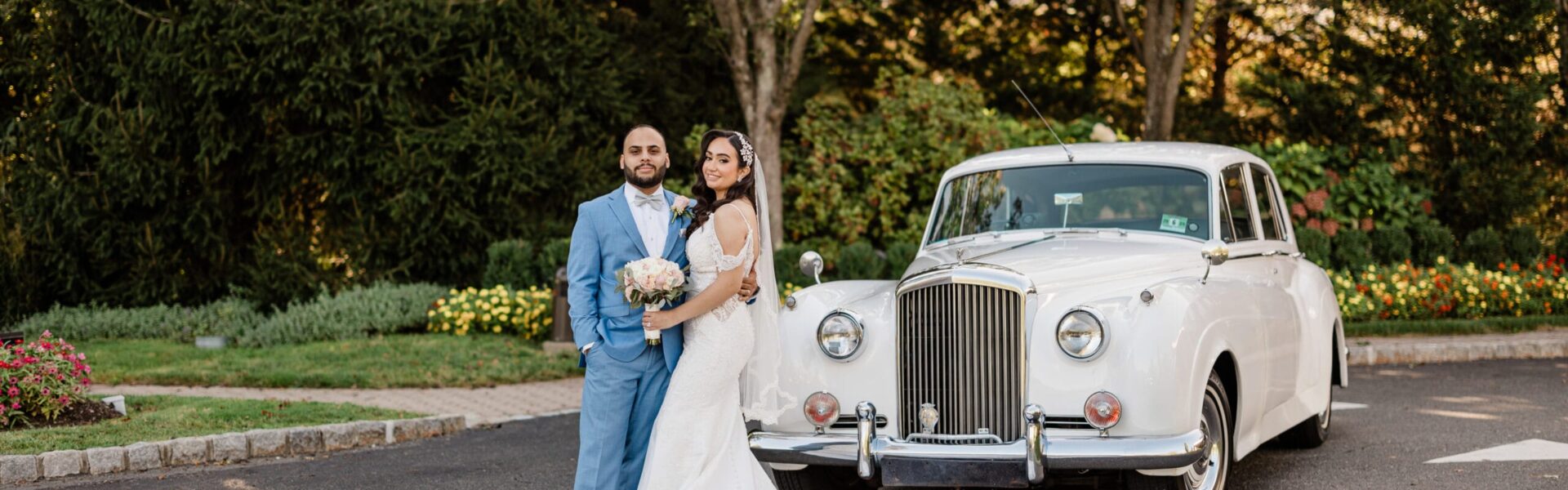 Gorgeous Sunset Views at This Brooklake Country Club Wedding