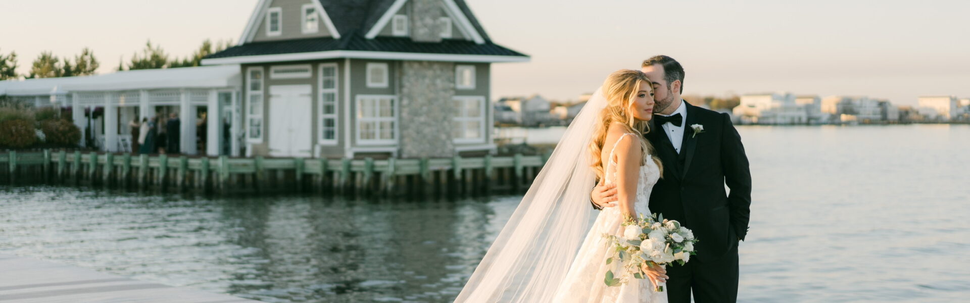 High School Sweethearts Tie the Knot in a Minimalist Coastal-Chic Wedding