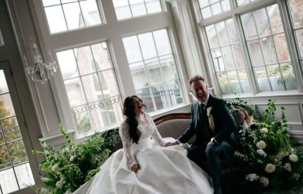 Ballroom wedding at the Park Savoy Estate at Florham Park NJ with tons of Irish details like a green cake, Guinness station and Irish step dancers.